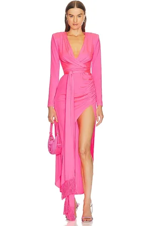 Bronx and Banco Electric Maxi Dress in - Pink. Size S (also in XS).