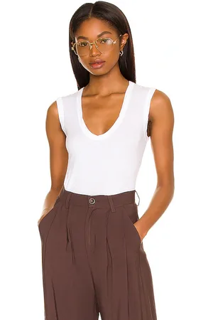 Graham & Spencer Estina Gauzy Whisper Scoop Neck Tank in - . Size L (also in XL, XS).