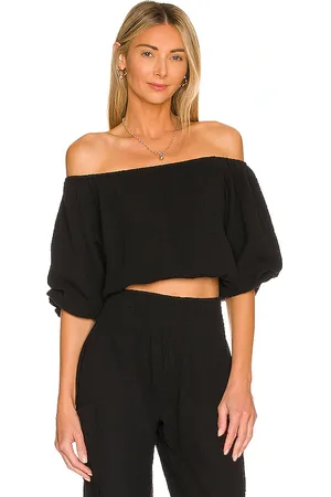 Bobi Off the Shoulder Top in - . Size L (also in M, S, XL, XS).