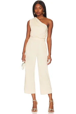 Free People Avery Jumpsuit in - Cream. Size 10 (also in 12, 2, 4).