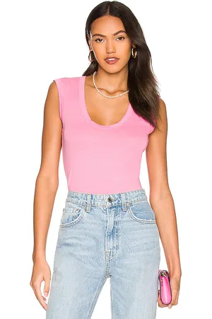 Graham & Spencer Estina Top in - Pink. Size L (also in XL).