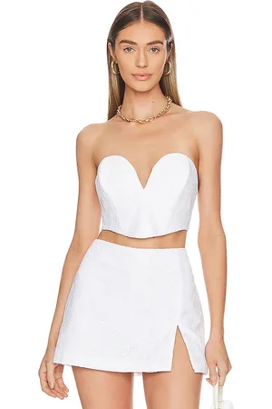 Amanda Uprichard Cherri Crop Top in - . Size M (also in S).