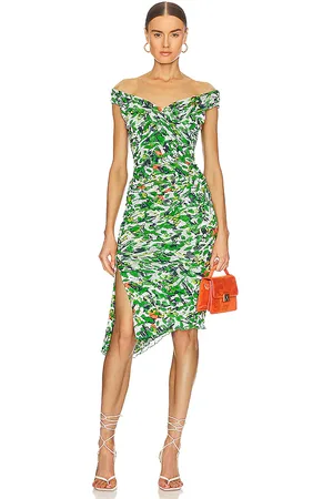 Diane von Furstenberg Lovinia Dress in - Green. Size L (also in XL).