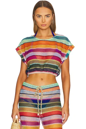 PQ Renee Crop Top in - Multi. Size M/L (also in XS/S).