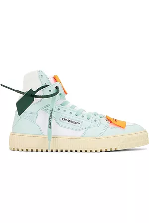 OFF-WHITE Mulher Sapatilhas em Pele - 3.0 Off Court Leather Sneaker in - Mint. Size 35 (also in 36, 37, 38, 39, 40).