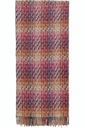Missoni Husky Throw in - Red,Purple. Size all.