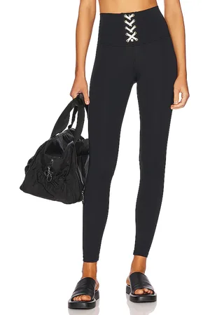 STRUT-THIS The Kennedy Ankle Legging in - Black & White. Size L (also in M, S, XL, XS).