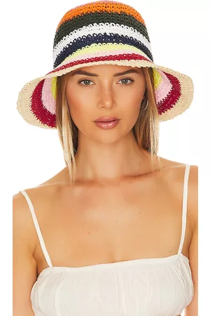 Hat Attack Mulher Chapéus - Remy Multi Bucket Hat in - Pink,Neutral. Size all.