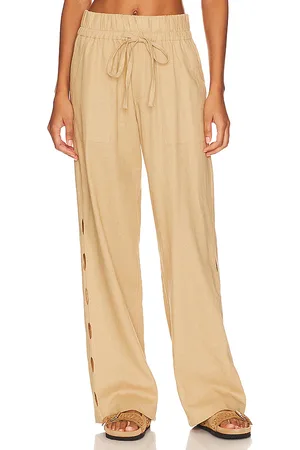 Sanctuary Stella Pants in - Beige. Size L (also in XS).
