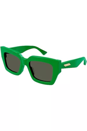 Bottega Veneta Mulher Óculos de sol quadrados - Square in - Green. Size all.