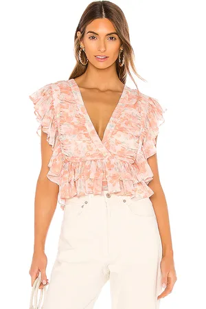Tularosa Kaia Top in - Pink. Size M (also in XL, XXS).