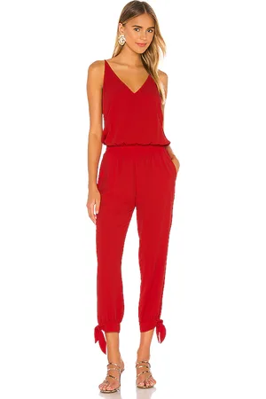 Amanda Uprichard Seville Jumpsuit in - Red. Size L (also in XL).