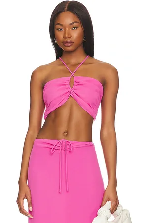SNDYS Meadow Top in - Fuchsia. Size L (also in XL, XXL).