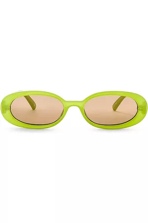 Le Specs Mulher Óculos de Sol - Outta Love in - Green. Size all.