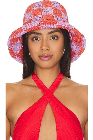 8 Other Reasons Mulher Chapéus - Equinox Hat in - Orange. Size all.