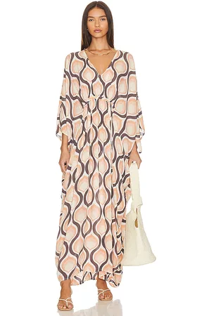 Free People Mulher Quimonos - X Intimately FP Groovy Baby Maxi Kimono in - Ivory. Size all.