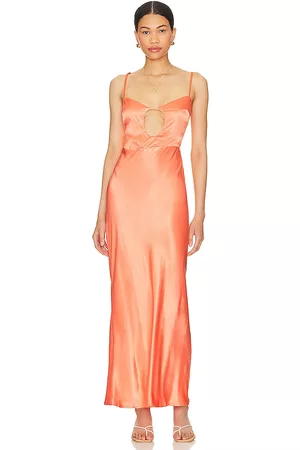 SNDYS Mulher Vestidos Compridos & Casuais - X Revolve Matisse Dress in - Peach. Size L (also in S, XXS, XS, M, XL).
