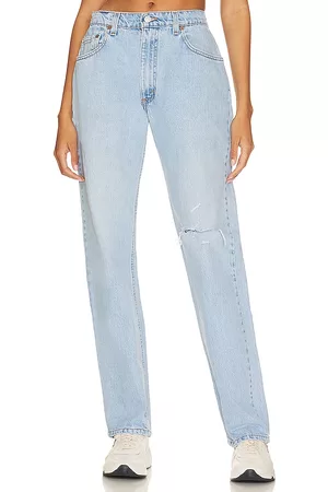 aligrace Mulher Dani Baggy in - Blue. Size 23 (also in 24, 25, 26, 27, 28, 29, 30, 31, 32, 33, 34, 35).
