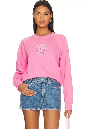 Ganni Mulher Sweatshirts - Isoli Solid Sweatshirt in - Pink. Size L (also in XS, S, M, XL).