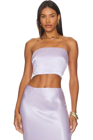 SNDYS X Revolve Angel Top in - Lavender. Size L (also in M, S, XL, XS).