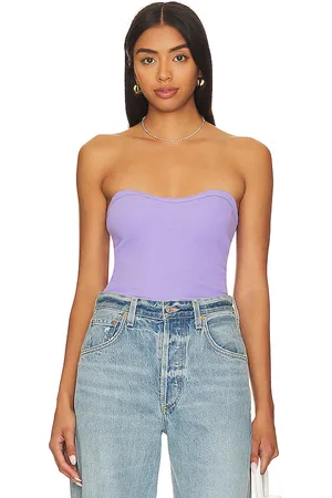 LA Made Del Rey Tube Top in - Lavender. Size L (also in XL).