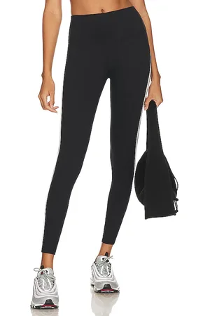 Splits59 Clare High Waist Rigor 7/8 Leggings in - Black. Size L (also in M, S, XL, XS).