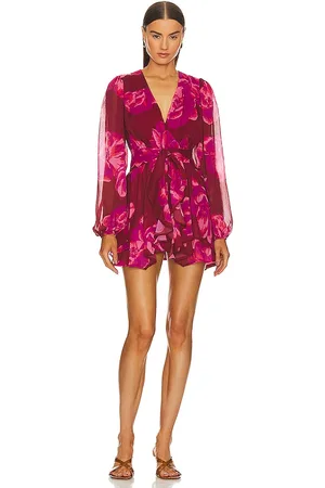 Tularosa Colby Mini Dress in - Fuchsia. Size XS (also in XXS).