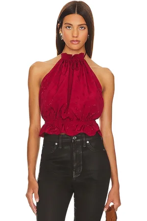 Tularosa Vera Top in - Red. Size L (also in XL).