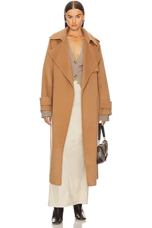 LaMarque Margaret Trench Coat in - Brown. Size L (also in M, S, XL, XS).