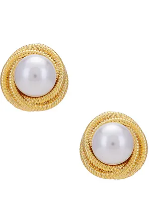 Heaven Mayhem Gigi Earrings in - Metallic . Size all.