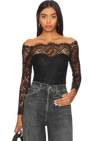 superdown Rivka Off Shoulder Bodysuit in - . Size M (also in S, XS, XXS).