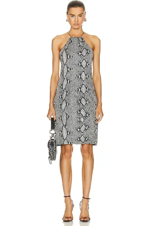 SIEDRES Gucci Snakeskin Print Dress in - Grey. Size all.