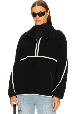 LaMarque Helsa Fleece Jacket in - Black. Size S (also in L, XS, XXS).