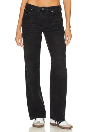 ONE TEASPOON Low Riders Low Waist Wide Leg Jean in - Black. Size 30 (also in 31, 32).