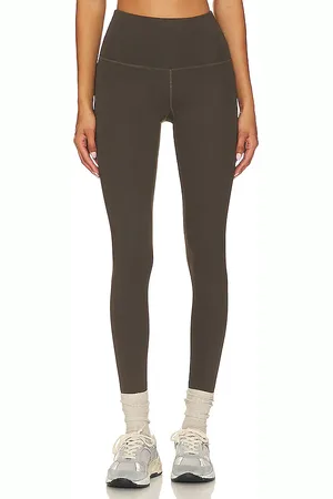 STRUT-THIS The Scarlett Ankle Legging in - Brown. Size L (also in M, S, XL, XS).