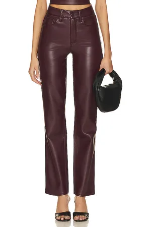 GOOD AMERICAN Better Than Leather Good Icon in - Wine. Size 16 (also in 18).