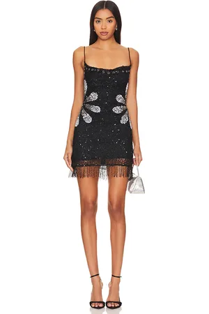Tularosa Bellini Sequin Dress in - Black. Size XL (also in XS).