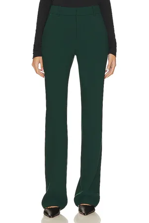 GRLFRND The Suit Trouser in - Green. Size L (also in M, XS).