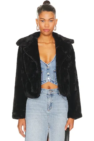 MORE TO COME Payton Faux Fur Jacket in - . Size M (also in S).