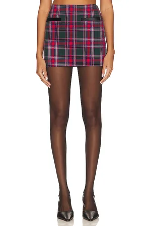MAJORELLE Joi Mini Skirt in - Fuchsia. Size L (also in M, S, XL, XXS).