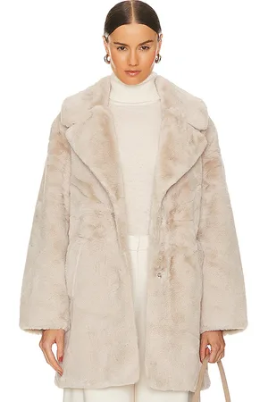 LaMarque Linnea Coat in - Beige. Size L (also in M, S, XL, XS).