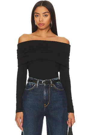 LnA Lia Fold Over Top in - . Size L (also in M, S, XS).