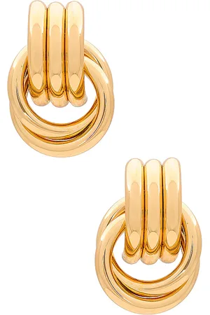 Heaven Mayhem Mini Knot Earring in - Metallic . Size all.