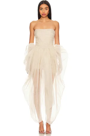LaMarque Pixie Corset Dress in - Beige. Size L (also in XXL).