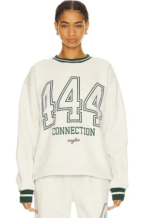 The Mayfair Group 444 Crewneck in - Light Grey. Size L/XL (also in M/L, S/M, XS).