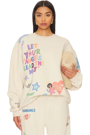 The Mayfair Group Angels All Around You Crewneck in - . Size L/XL (also in M/L, S/M).