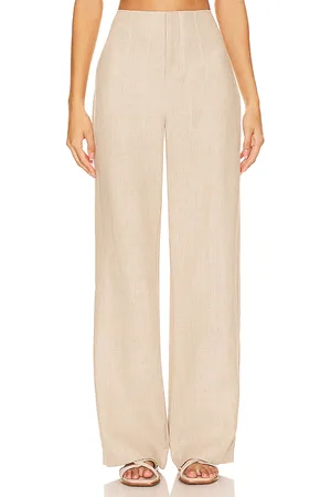 FAITHFULL THE BRAND Isotta Pant in - Beige. Size XS (also in XXL).