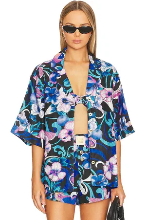 Cin Cin Mirage Bowling Shirt in - Multi. Size S (also in XS).