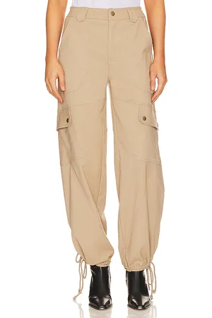 LINE & DOT Weekend Cargo Pants in - Tan. Size S (also in L, XS).