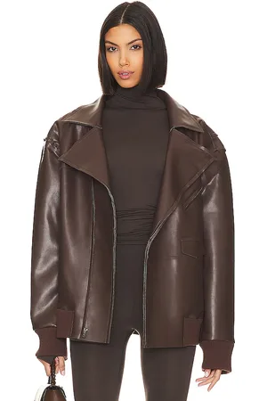 Norma Kamali Oversized Moto Jacket in - . Size L (also in M, S, XL, XS).